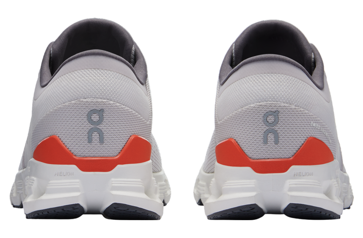 ON WOMEN'S CLOUD X 4 SILVER/FLAME