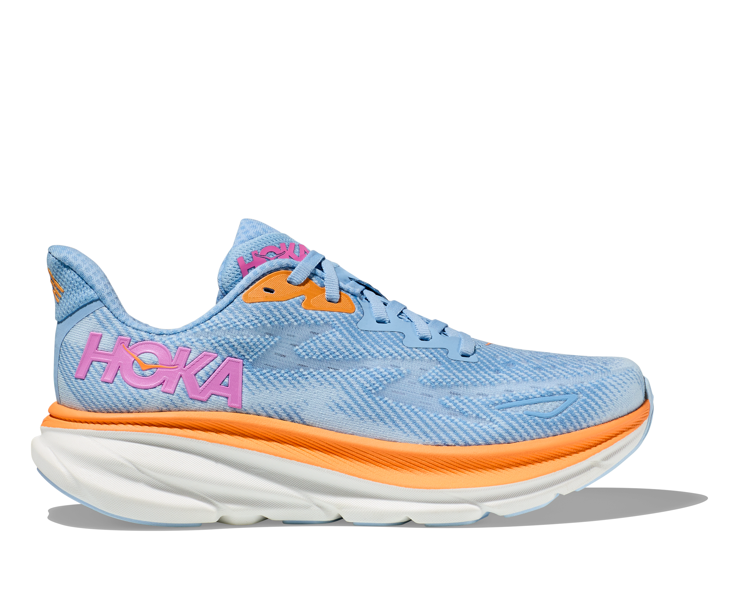HOKA WOMEN'S CLIFTON 9 AIRY BLUE/ICE WATER