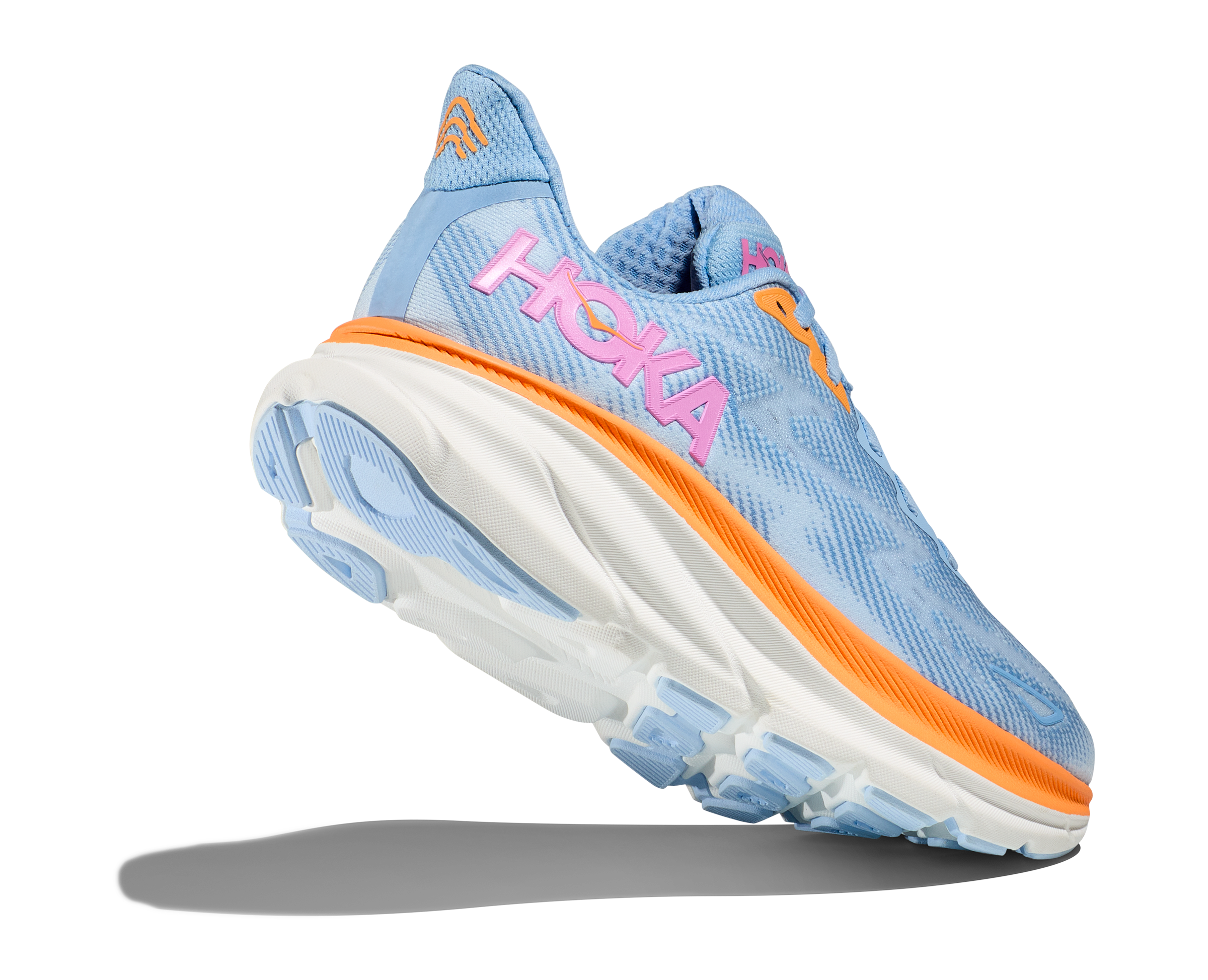HOKA WOMEN'S CLIFTON 9 AIRY BLUE/ICE WATER